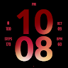 Big Maroon Watch Face 's icon