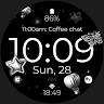 Digital Silver Watch Face 's icon
