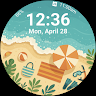 Beach - Flat Watch Face 's icon