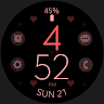 Digital Love watch face 's icon