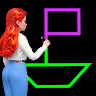 Single Line Puzzle Drawing 's icon