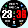 Big dgt mod 5M Watch face 's icon