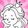Drawing Princess Coloring Game 's icon