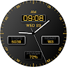 Key091 Analog Gold Watch Face 's icon