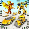 Bee Robot Car Transform Games 's icon