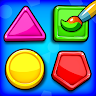 Colors & Shapes: Coloring game 's icon