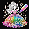 公主繪圖書 - 女孩填色頁 's icon