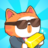 Cat Miners: Mining Gold Tycoon 's icon