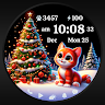 AZ274 Christmas Watch Cat Face 's icon
