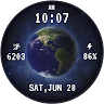 3D Animated Earth WatchFace 's icon