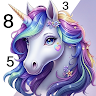 Fantasy Color By Number Game 's icon