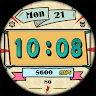 Pars Retro Digital Watch Face 's icon