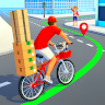 Delivery Boy Bicycle Game 's icon