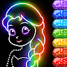 Princess Coloring Book Games 's icon