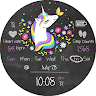 BFF68- Blackboard Art Unicorn 's icon