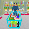 Supermarket business simulator 's icon