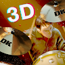 DrumKnee 3D Drums - Drum Set 's icon