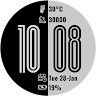 Black and White Watchface 's icon